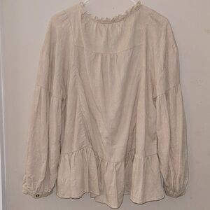 Women’s Cream Blouse